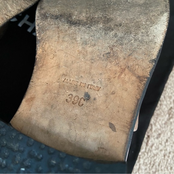 Chanel 2017 Cuba Cruise Collection Patent Leather Colorblock Oxfords Lac… - Picture 13 of 14